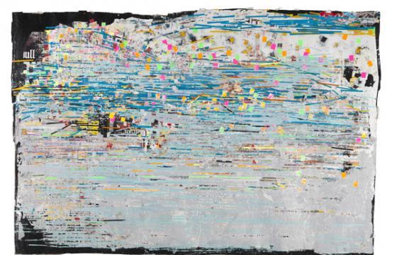 Works by Mark Bradford