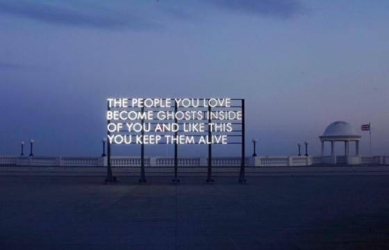 Billboard Typography by Robert Montgomery