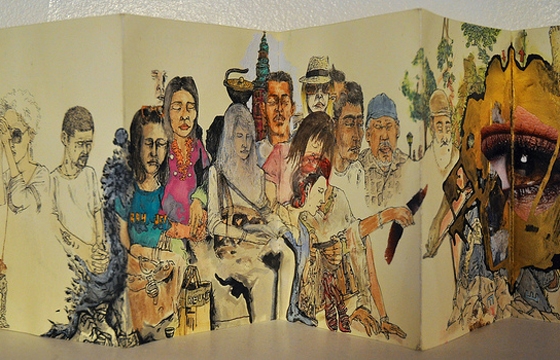 Narrative Portraits of NYC Subway Riders by Chris Russell