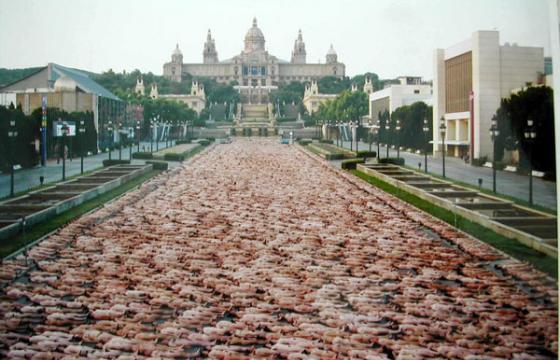 Spencer Tunick: Nudes in Numbers