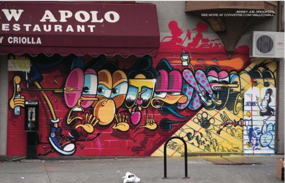 Converse x Juxtapoz: Wall To Wall Brooklyn featuring Jersey Joe