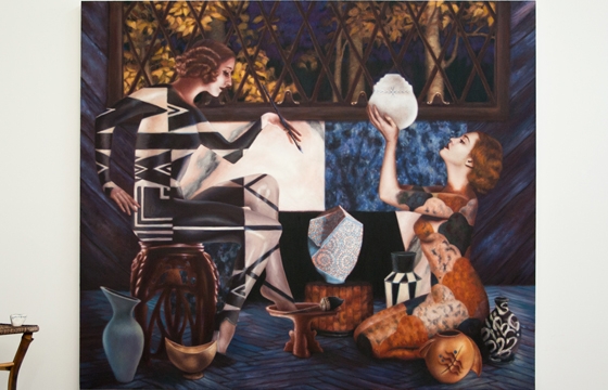 Paintings by Alison Blickle