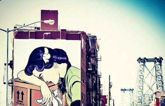 D*Face Mural in Brooklyn