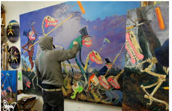 Sweet Toof Studio Visit Video and Opening Tonight