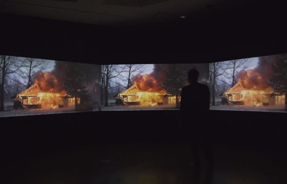 video and photos: Ian Strange 'SUBURBAN' Exhibition