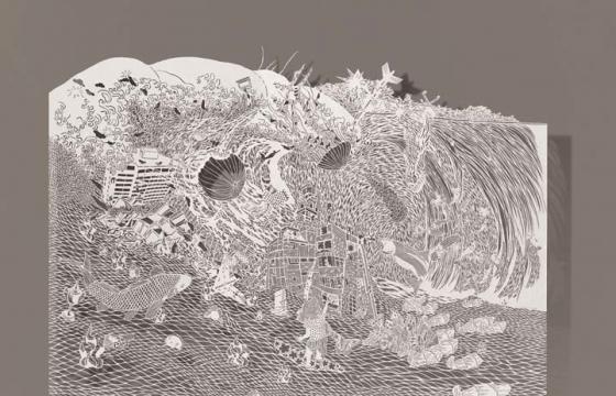 Paper Cut Works by Bovey Lee