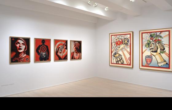 Shepard Fairey "Harmony & Discord" @ Pace Prints, NYC