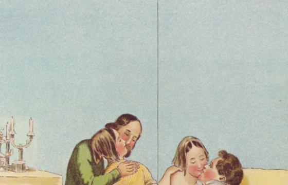 Erotic Lithographs by Peter Fendi