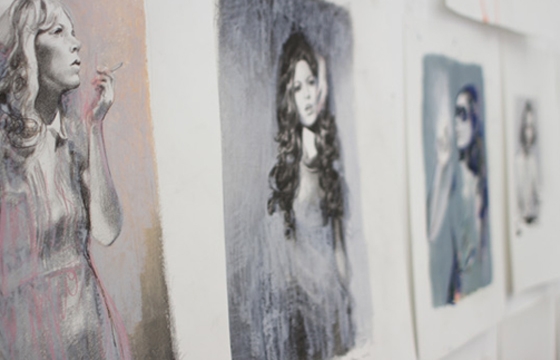 IN L.A.: Studio Visit With Mercedes Helnwein