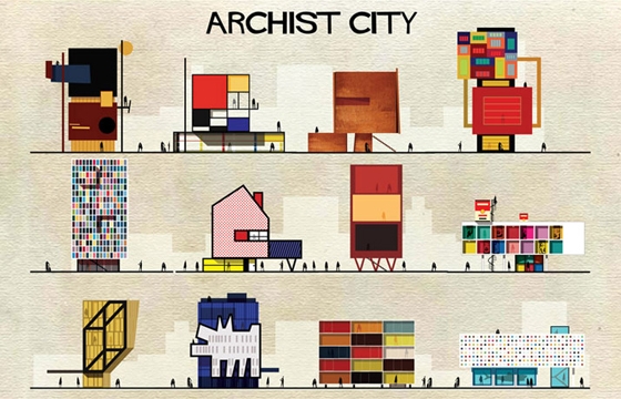 Buildings Inspired by Famous Works of Art