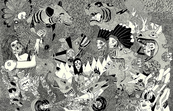 Illustrations by Brazilian Duo 'Imarginal'