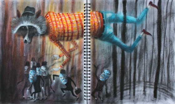 Preview: Wendell McShine "Raccoon's Law" @ FIFTY24SF, SF