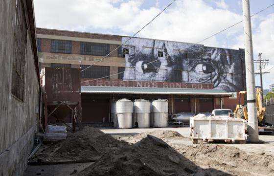 Two New JR Walls in Downtown Los Angeles