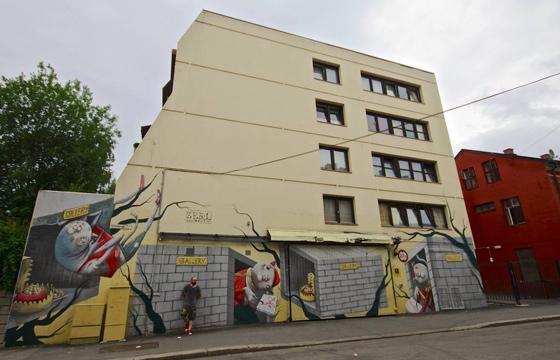 "My gallery is the street" by ZED1