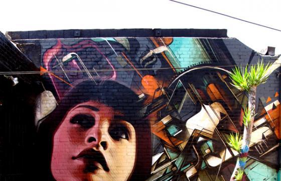 In Street Art: Kofie x El Mac Mural