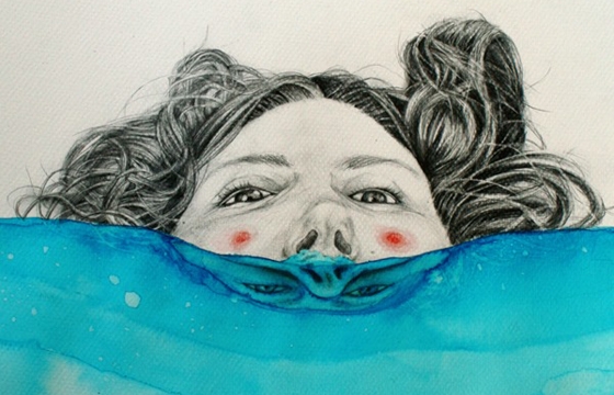 Illustrations and on Paper and Wood by Antonella Montes (aka Lantomo)