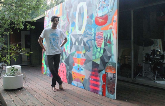 In L.A.: Studio Visit with Tim Biskup