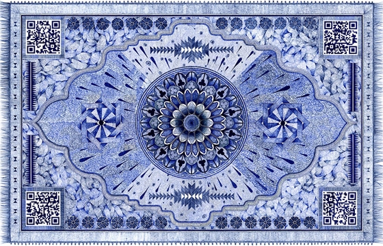Incredible Ballpoint Pen Carpet Drawings by Jonathan Bréchignac
