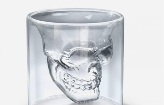 A Crystal Skull Shotglass
