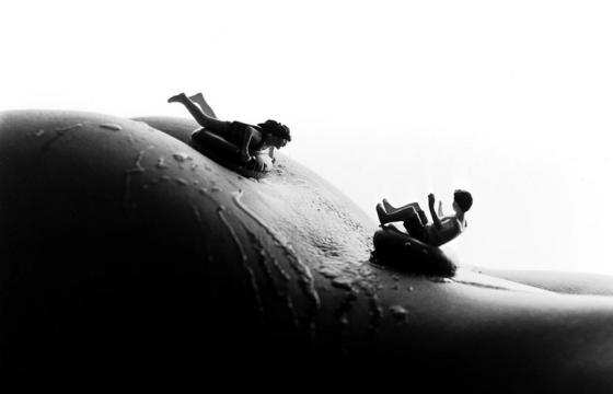 Nude Body as Landscape by Allan Teger