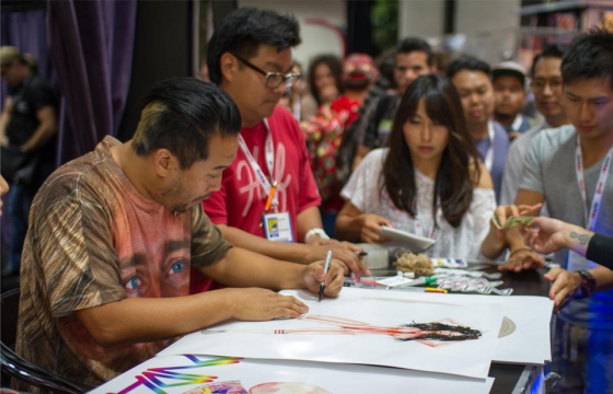 David Choe "DVDASA" Podcast w/Juxtapoz @ Comic-Con 2013