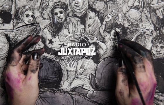 Radio Juxtapoz Podcast, ep 22: Drawing Blood with Molly Crabapple and the State of Art Activism