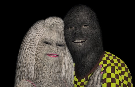 The Freakish, Hairy Paintings of Erik Sandberg