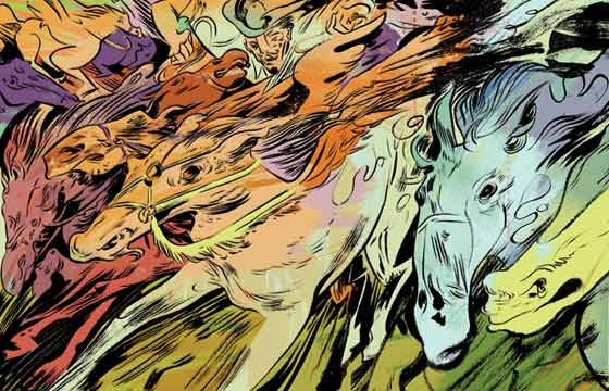 Comic Illustrations from Wesley Allsbrook