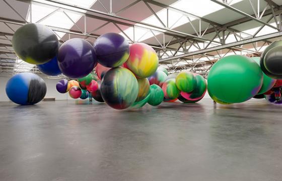 A Colorful New Show by Katharina Grosse @ De Pont Museum, Tilburg