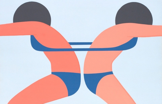 Geoff McFetridge "MEDITALLUCINATION" @ V1 Gallery, Copenhagen