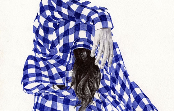 Ballpoint Illustrations by Chamo San