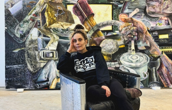 That's the Sound of a Boombox Coming from Danica Lundy's Paintings