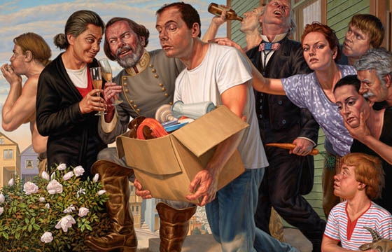 F. Scott Hess "Shattered" @ Koplin Del Rio Gallery, Culver City