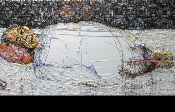 The Oil and Acrylic Squeeze Paintings of Atsushi Takahashi