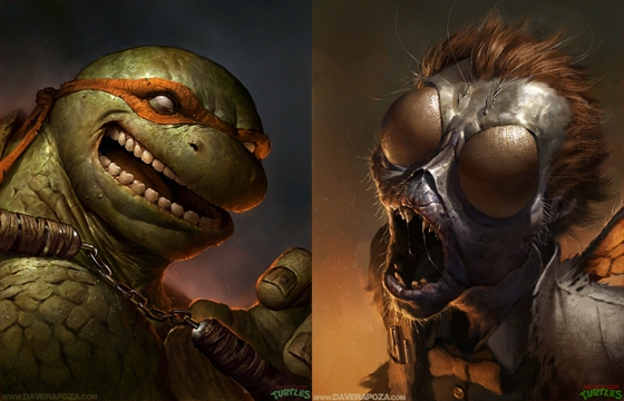Teenage Mutant Ninja Turtles by Dave Rapoza