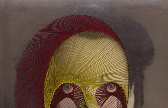 Embroidery on Vintage Photos by Maurizio Anzeri