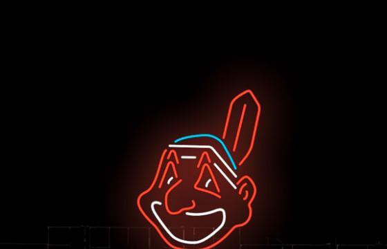Cyprien Gaillard and the Neon Cleveland Indian