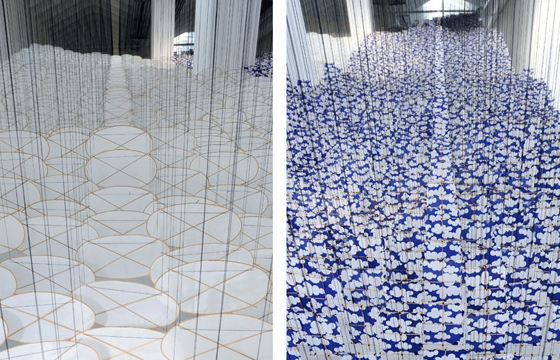 Installations by Jacob Hashimoto