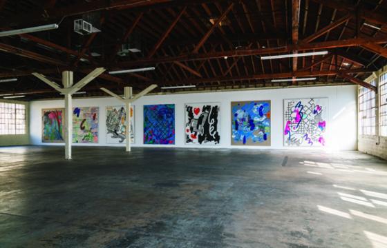 12 Paintings by Laura Owens @ Ooga Booga #2, Los Angeles