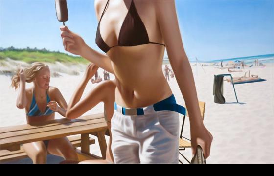 Kasia Domanska "Endless Summer" @ Gallery 532 Thomas Jaeckel, NYC