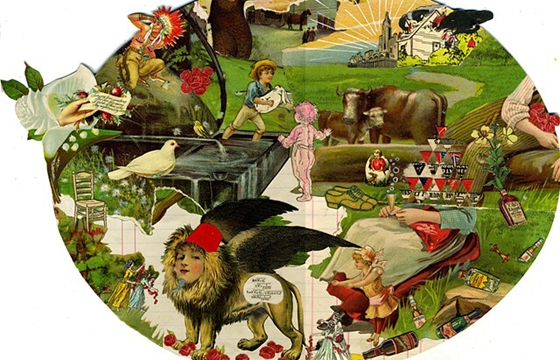 Collages by Michael Pajon