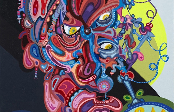 "FAR OUT!": Jamian Juliano-Villani, Erik Parker, Peter Saul @ Marlborough Chelsea, NYC