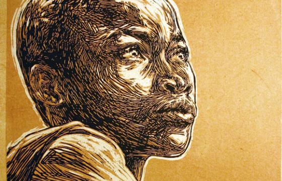 Sneak peek of Swoon's new Haiti print