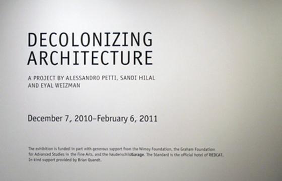IN L.A.: Decolonizing Architecture at Redcat Gallery