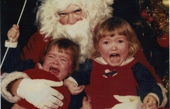 Merry Christmas From Creepy Santas