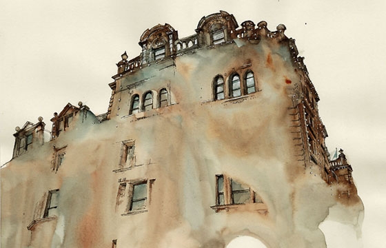 Sunga Park's Watercolor Illustrations