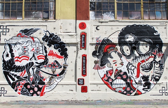 The Yok x Sheryo at 5 Pointz