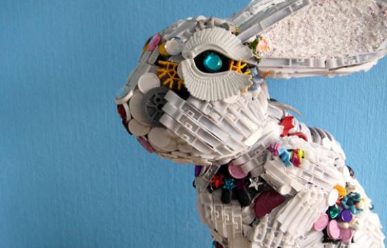 Recycled Toy Sculptures by Robert Bradford