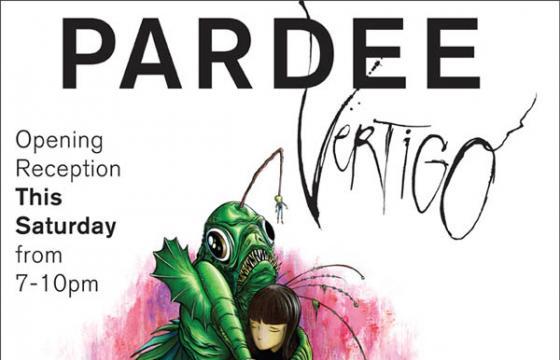 Free Mini-Prints at Opening of Alex's Pardee's VERTIGO