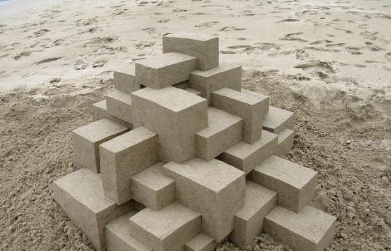 Sand Castles by Calvin Seibert